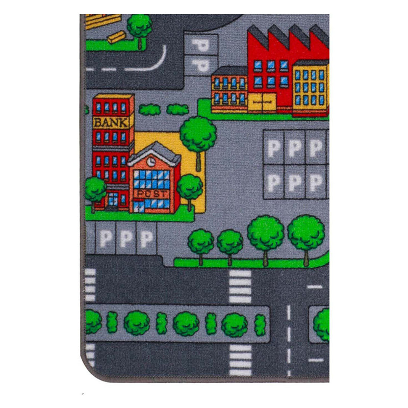 Afbeelding laden in galerijviewer, Speelkleed verkeer, 67x100 cm
