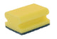 Luva schuurspons met greep geel groen ca. 95x70x30 mm set ã  2