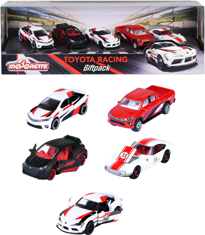 Afbeelding laden in galerijviewer, Majorette toyota die-cast racing auto's giftpack, 5st.

