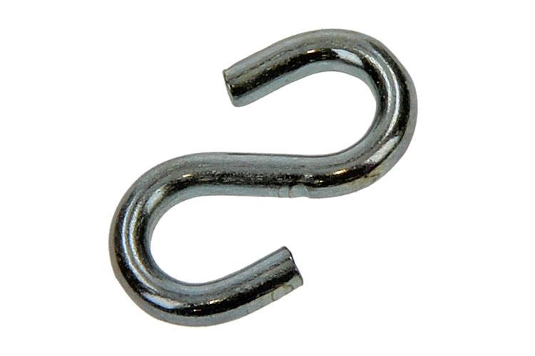 Afbeelding laden in galerijviewer, Mack 1006852 - 2 open s-haken verzinkt bl 4,0x35mm | 5 stuks
