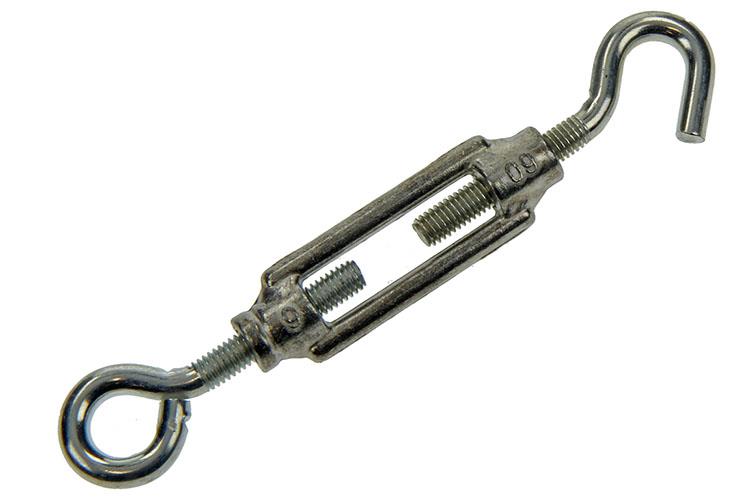Chargez l'image dans la visionneuse de la galerie, Mack 1006872 - 2 spanners: oog + haak verzinkt m6x60mm bl | 5 stuks
