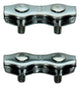 Mack 1006900 - 2 staaldraadklemmen duplex verzinkt 2-3mm bl | 5 stuks