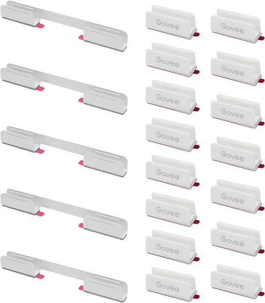Govee witte montageclips neon rope light 2 - set van 20 clips