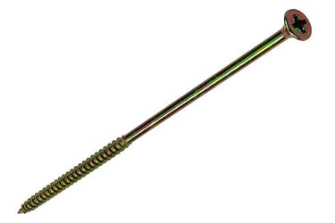 Mack 1006989 - spaanplaatschroef vz kop geelverz. 50 st 6 x 160 mm | 2 stuks