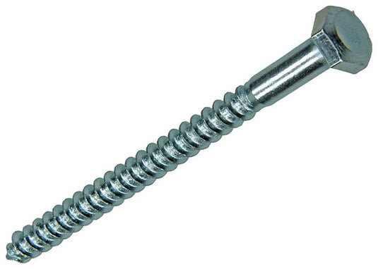 Mack 1007034 - houtdraadbout staal verzinkt 100 st 6 x 80 mm | 1 stuks