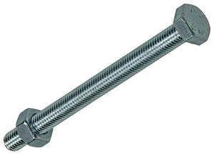 Mack 1007086 - tapbout + moer verzinkt 25 st 10 x 120 mm | 2 stuks
