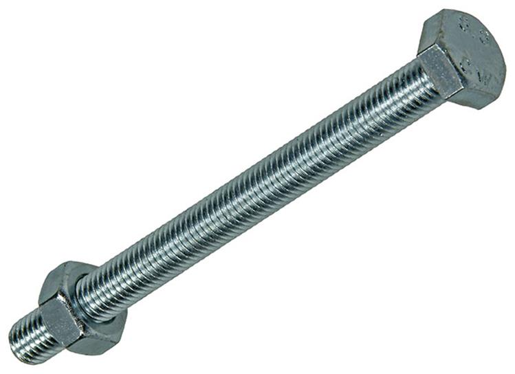 Chargez l'image dans la visionneuse de la galerie, Mack 1007086 - tapbout + moer verzinkt 25 st 10 x 120 mm | 2 stuks
