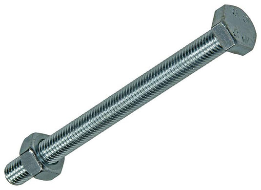 Mack 1007086 - tapbout + moer verzinkt 25 st 10 x 120 mm | 1 stuks