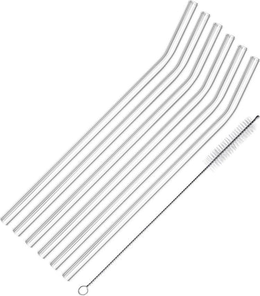 Westmark rietjes - gebogen glas - 6 stuks, 62642260
