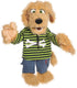 Living puppets - handpop - bosse de hond - 65cm