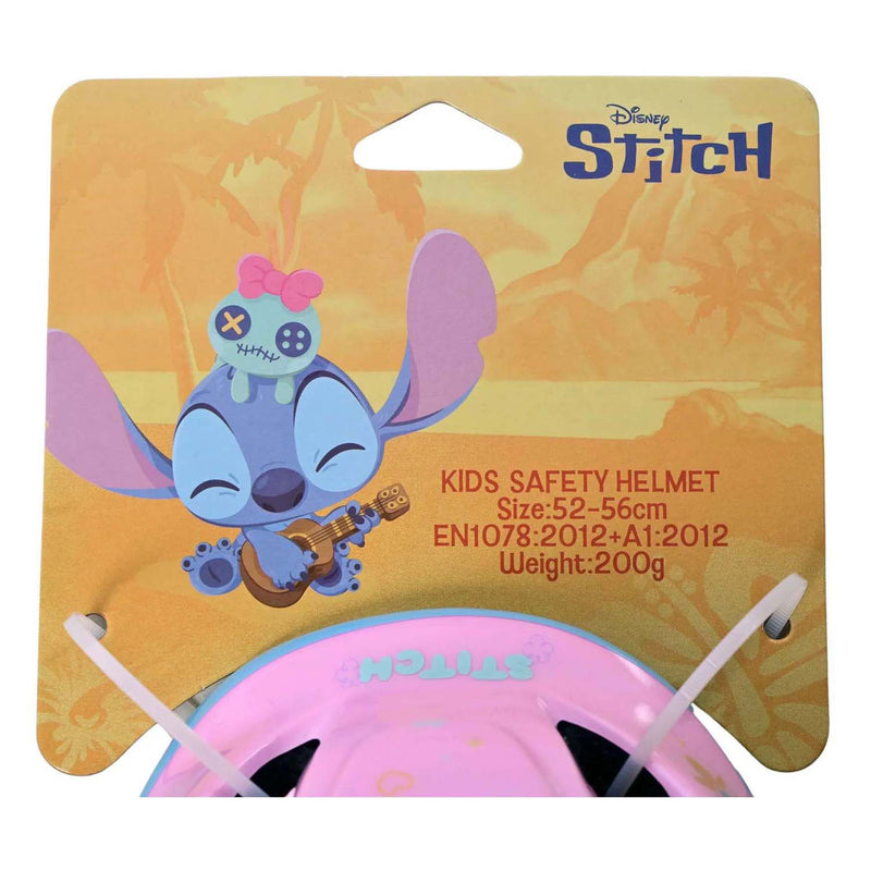 Afbeelding laden in galerijviewer, Volare kinder helm disney stitch roze 52-56cm
