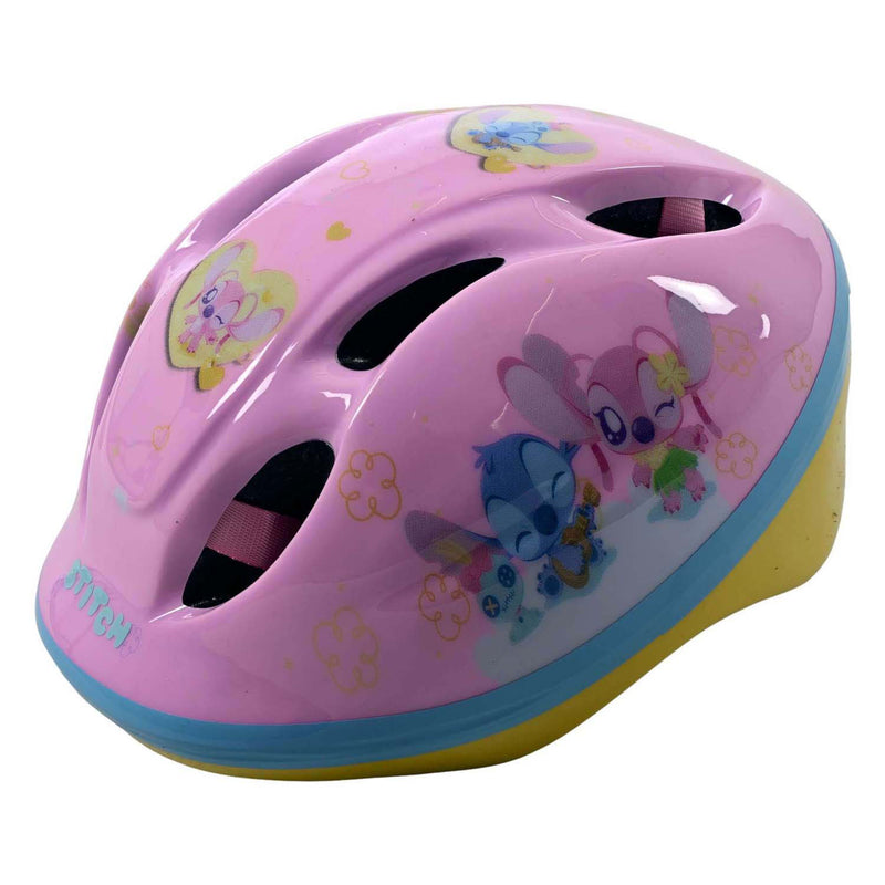 Afbeelding laden in galerijviewer, Volare kinder helm disney stitch roze 52-56cm
