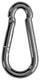 Mack 1008437 - 1 karabijnhaak + veer 8 x 80mm verzinkt | 10 stuks