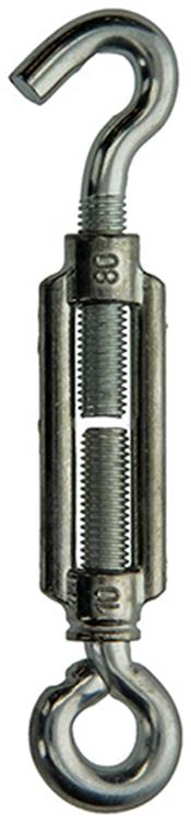 Laden Sie das Bild in Galerie -Viewer, Mack 1008496 - 1 spanner oog + haak m10 x 80mm verzinkt | 10 stuks
