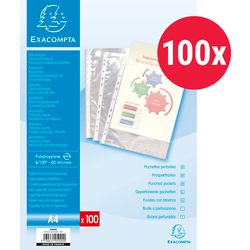 Showtassen exacompta 5000e polypropyleen a4 transparant