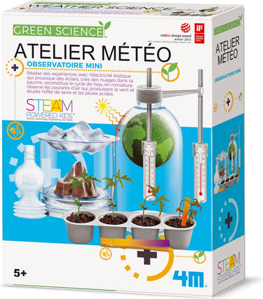 4m wetenschap en spel - bouw je eigen weerstation - meteologie - kidzlabs - green science - 5 jaar
