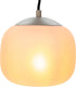 Eglo cominio hanglamp - e27 - ø 18,5 cm - zandkleurig|taupe - glas
