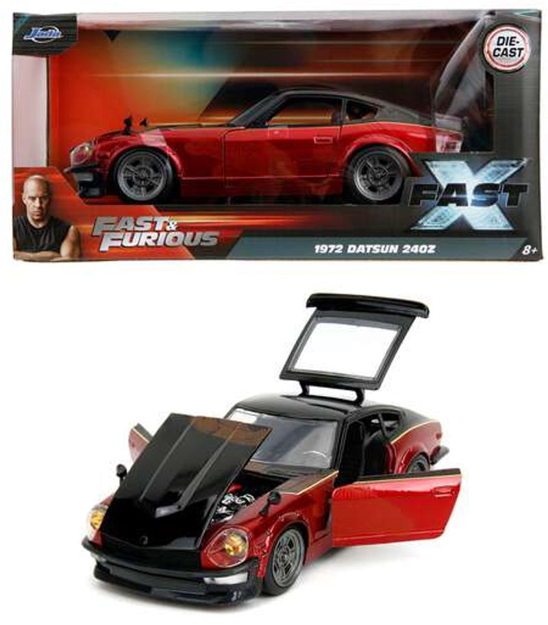 Afbeelding laden in galerijviewer, Jada fast furious 1972 datsun (f10) 1:24
