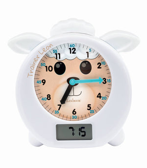Lexibook leon. my sleep trainer educatieve wekker met vertelfunctie en verlichting (de versie)