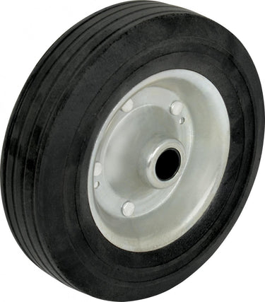 Carpoint reservewiel voor neuswiel – 200 x 60 mm – massief rubber – metalen velg – belastbaar tot 250 kg – lekvrij vervangingswiel