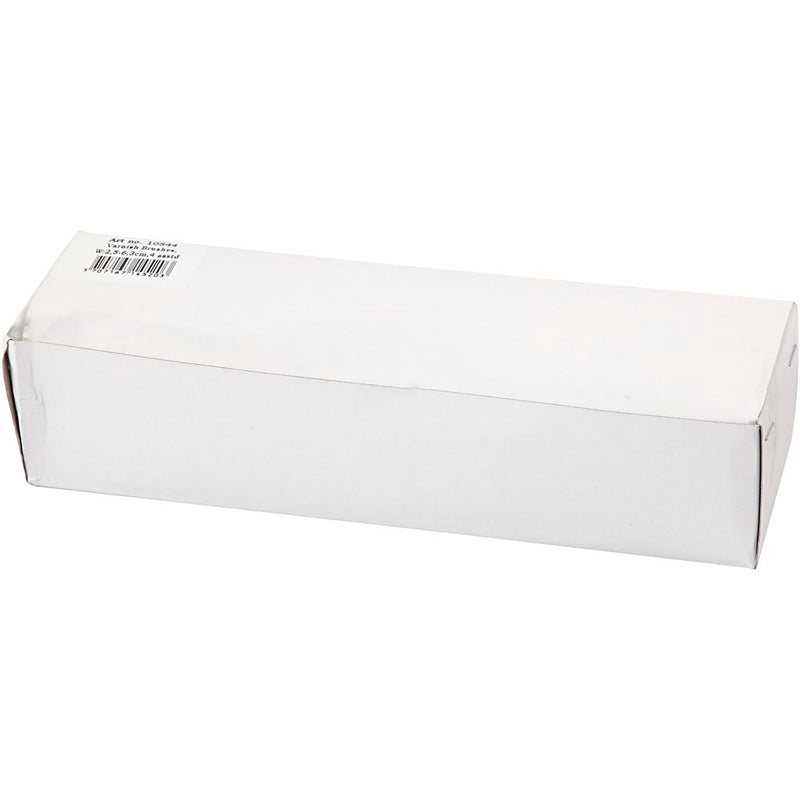 Load image into Gallery viewer, Https: www.cchobby.nl vernis-kwasten-l-19-5-21-cm-b-25-63-mm-plat-4-stuk-1-doos
