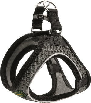 Hunter harnas hilo comfort antraciet - hondenharnas - m 55-60 58-65 cm