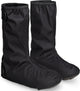 Gripgrab - dryfoot 2 waterproof everyday regen fiets overschoenen waterdichte fietsoverschoenen schoenovertrekken - zwart - maat xxxl (48 49)