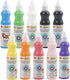 Primo raamverf - verf voor ramen - raamdecoratie - verf op waterbasis - kinderen verf -verschillende kleuren - creatieve verf - 10 verf tubes - 75ml per tube