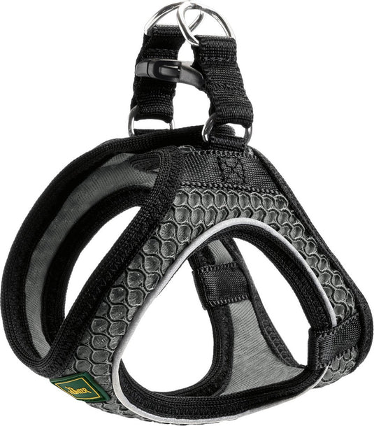 Hunter harnas hilo comfort antraciet - hondenharnas - m l 58-63 65-70 cm