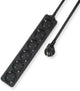 Act stekkerdoos zwart – 6-voudig – 3 meter kabel – ac2460