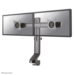 Neomounts fpma-d860dblack flatscreen bureausteun, 2x 10-27 7 kg, 26 - 45 cm, 75x75 100x