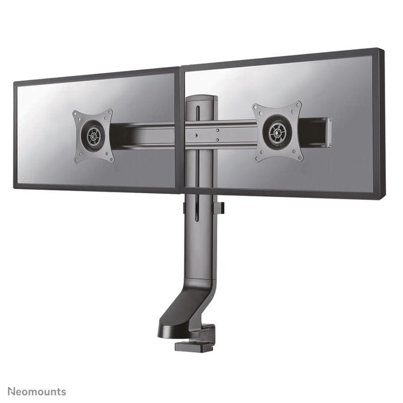Load image into Gallery viewer, Neomounts fpma-d860dblack flatscreen bureausteun, 2x 10-27 7 kg, 26 - 45 cm, 75x75 100x
