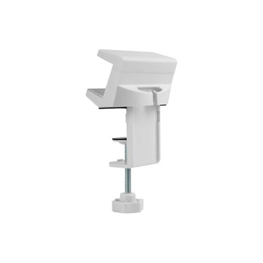 Equip 650806 clamp-on powerstrip holder, abs, steel, white