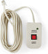 Nedis afstandsbediening voor omvormer – 5 m – rj10 – wit