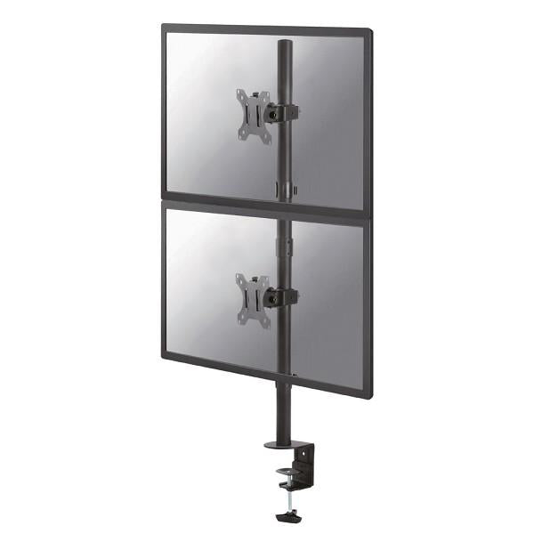 Load image into Gallery viewer, Neomounts neomounts fpma-d550dvblack flat-screen desk-mount, 2x 10-32 , 16 kg, 88cm, 75x75 100x100
