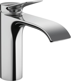 Hansgrohe vivenis - wastafelmengkraan - ééngreeps bediening - met trekwaste - 110mm maat - chroom