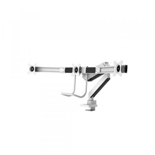Load image into Gallery viewer, Neomounts neomounts nm-d775dx3white flat screen desk mount, 17-27 , 6 kg, 100x100 mm, clamp, white
