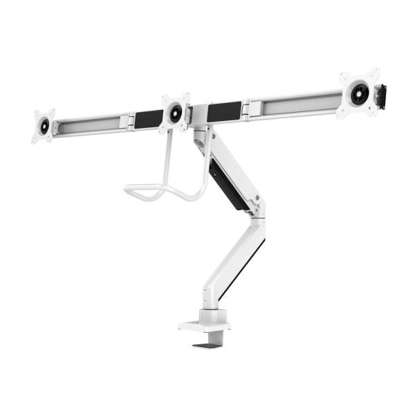 Load image into Gallery viewer, Neomounts neomounts nm-d775dx3white flat screen desk mount, 17-27 , 6 kg, 100x100 mm, clamp, white
