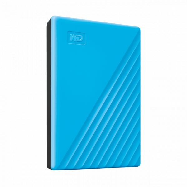 Load image into Gallery viewer, Western digital wdbpkj0040bbl-wesn my passport external hdd, 4tb, usb 3.2 gen 1, blue
