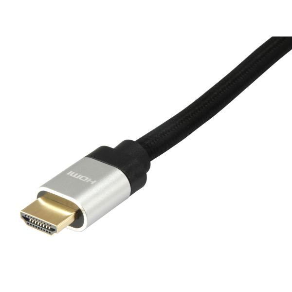 Load image into Gallery viewer, Equip 119380 hdmi 2.1 ultra high speed cable, hdmi type-a -> hdmi type-a, 48 gbit s, arc, 1m, black

