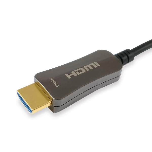 Load image into Gallery viewer, Equip 119430 hdmi 2.0 active optical cable, hdmi type a -> hdmi type a 3d, 18 gbit s, 30m, black
