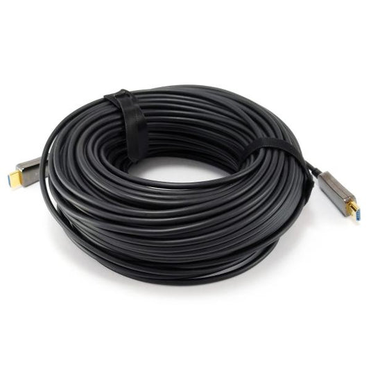 Equip 119430 hdmi 2.0 active optical cable, hdmi type a -> hdmi type a 3d, 18 gbit s, 30m, black
