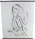 Hd collection wanddoek zwart 140x2x170cm