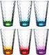Leonardo optic ldglazen assorti 300ml - set 6