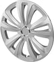 Proplus losse wieldop - ø 16 inch - terra - zilvergrijs - per stuk