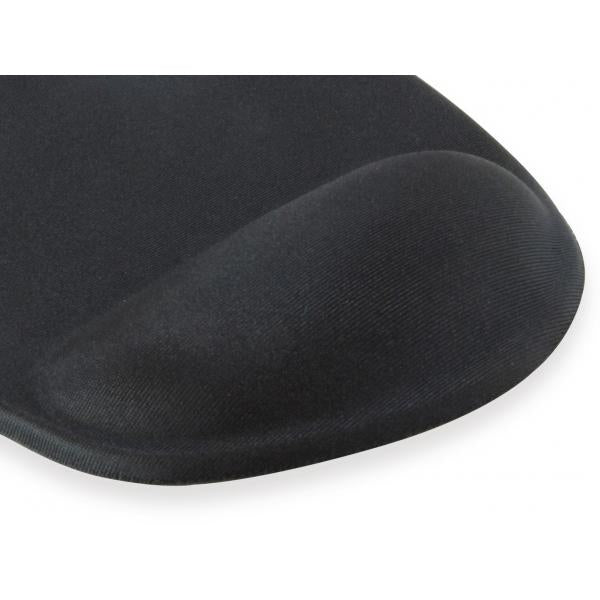 Load image into Gallery viewer, Equip 245014 gel mouse pad, fabric,gel,polyurethane, wrist rest, non-slip base, monotone, black
