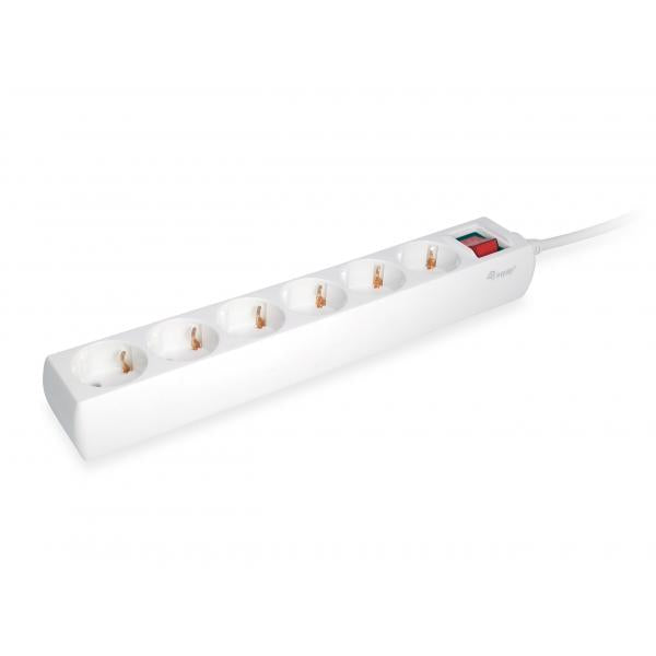 Load image into Gallery viewer, Equip 245552 6-outlet power strip with switch, 6x ac outlet(s) indoor, type f, 1.5 mm², 1.5 m

