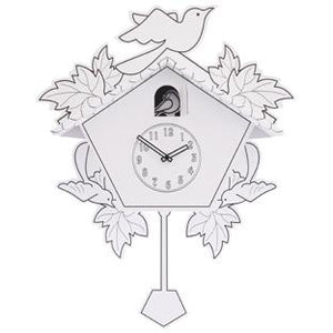Nextime klok 2999 cuck a do it yourself, 40 x 55 cm, wall, white