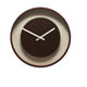 Nextime klok 3046br wood loop, ø30 cm, wall, dark wood