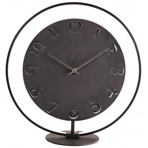 Nextime klok 5188zw ting, 41x40 cm, black